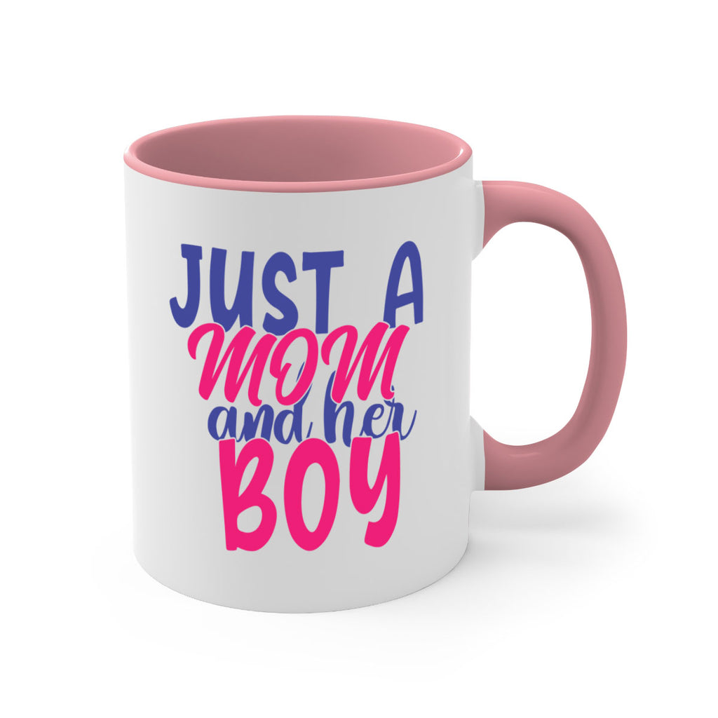 just a mom and her boy 392#- mom-Mug / Coffee Cup