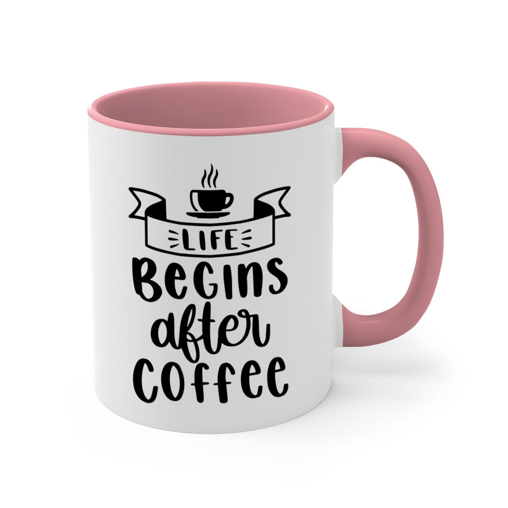 life begins after coffee 79#- coffee-Mug / Coffee Cup