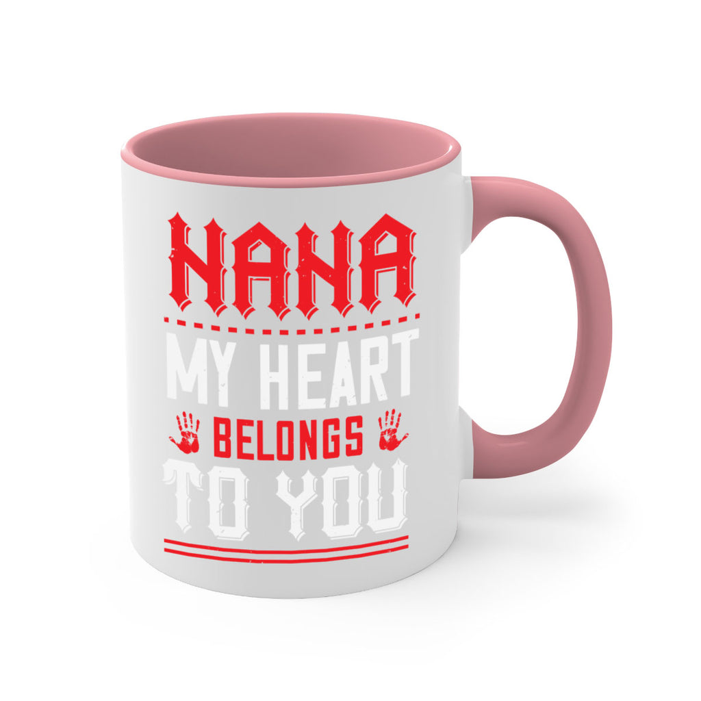 nana MY HEART 7#- grandma-Mug / Coffee Cup