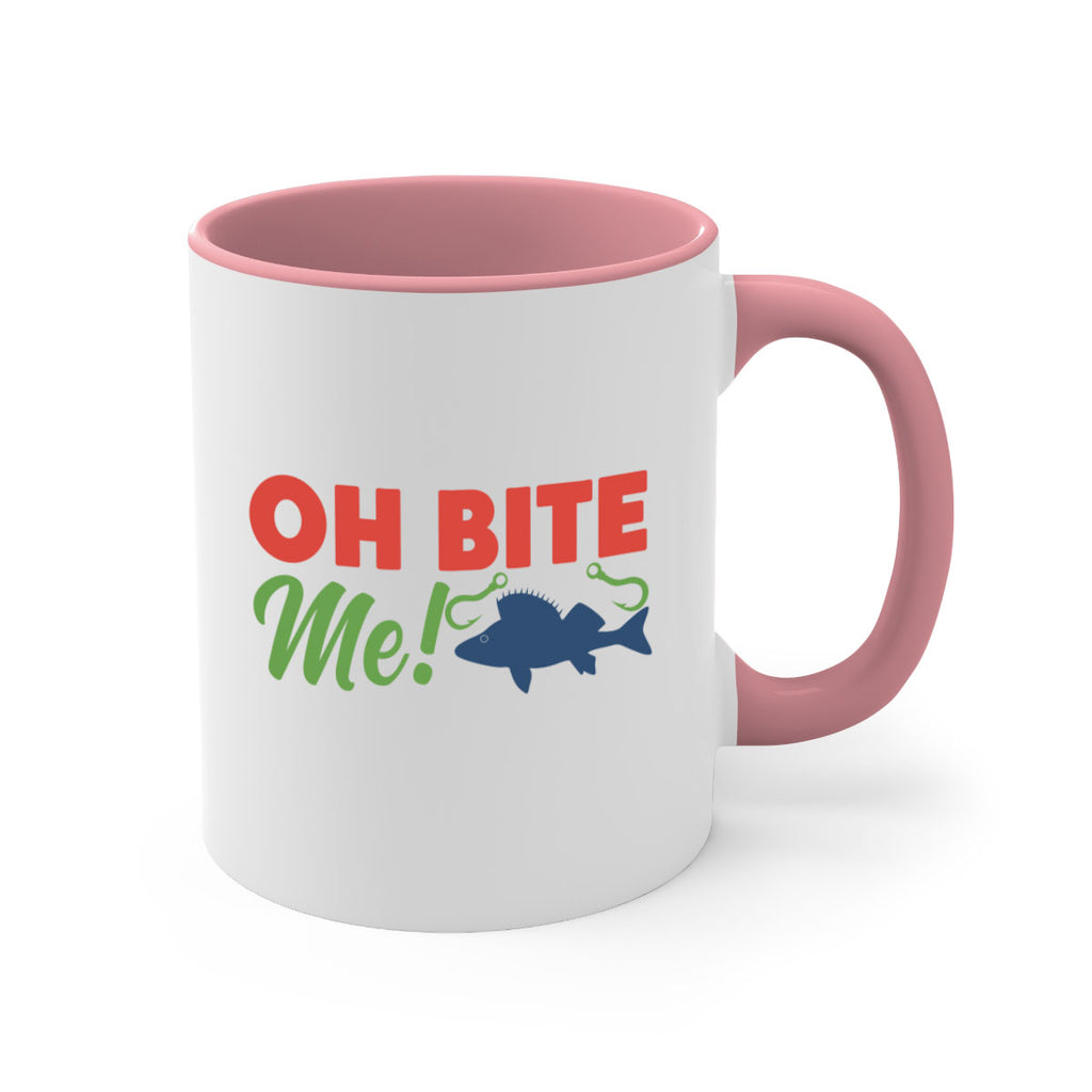 oh bite me 202#- fishing-Mug / Coffee Cup