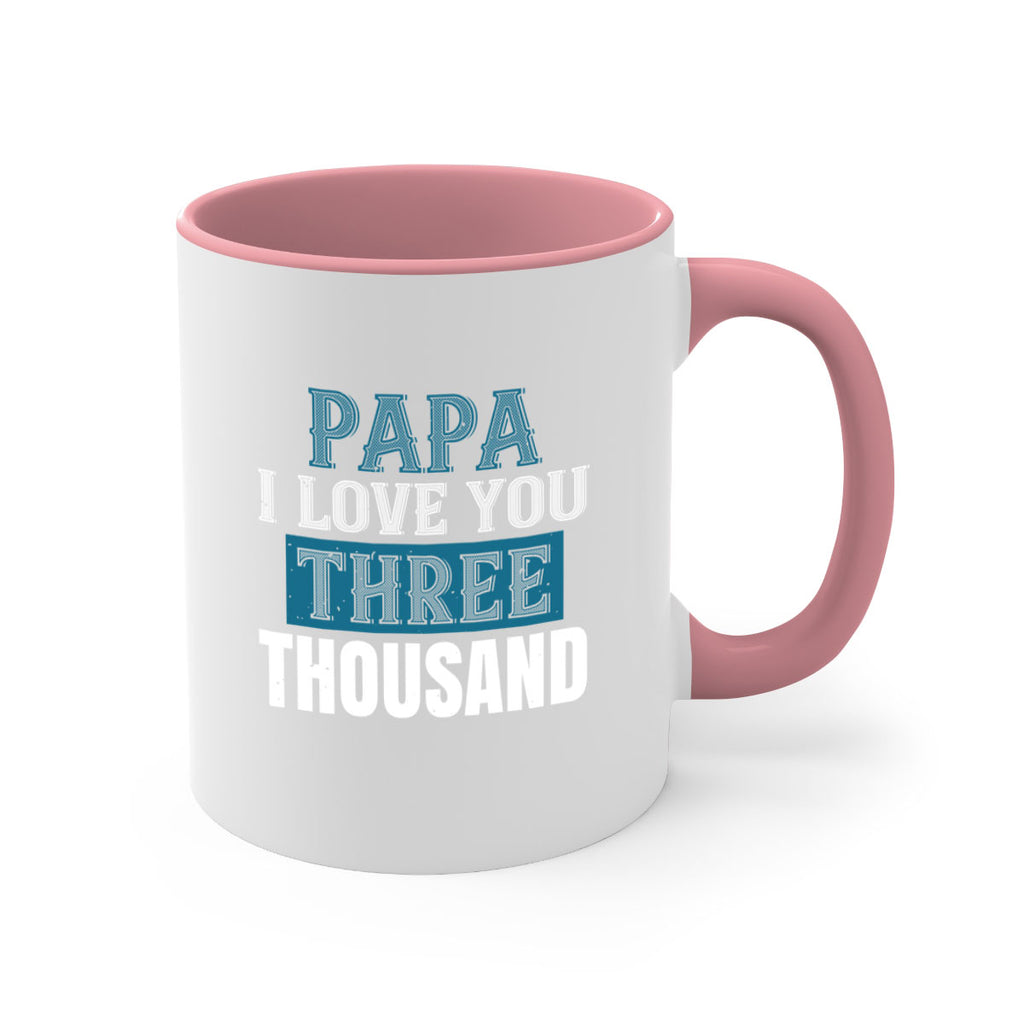 papa i love you three thoushand 20#- grandpa-Mug / Coffee Cup