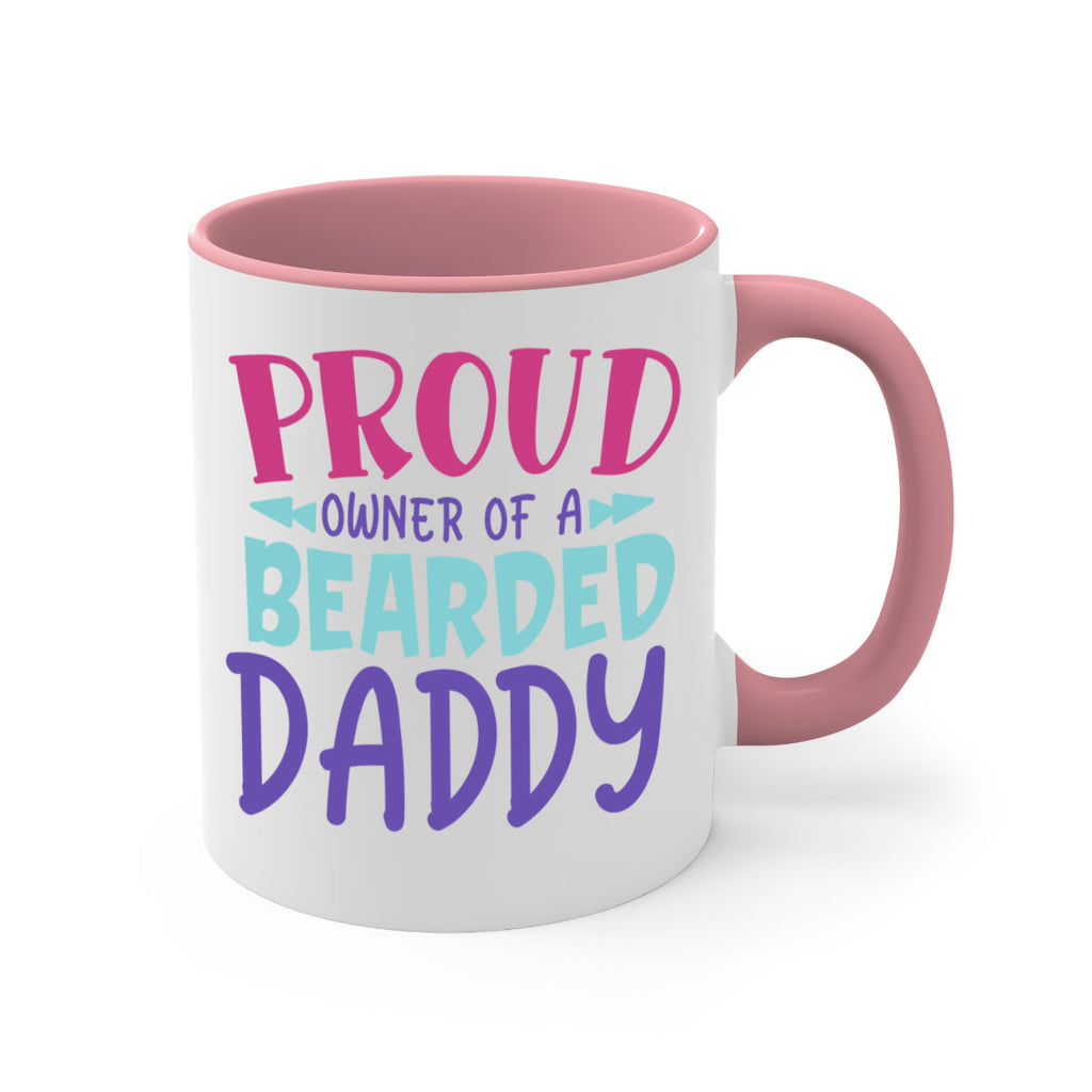 proud owner of a bearded daddy Style 202#- baby2-Mug / Coffee Cup