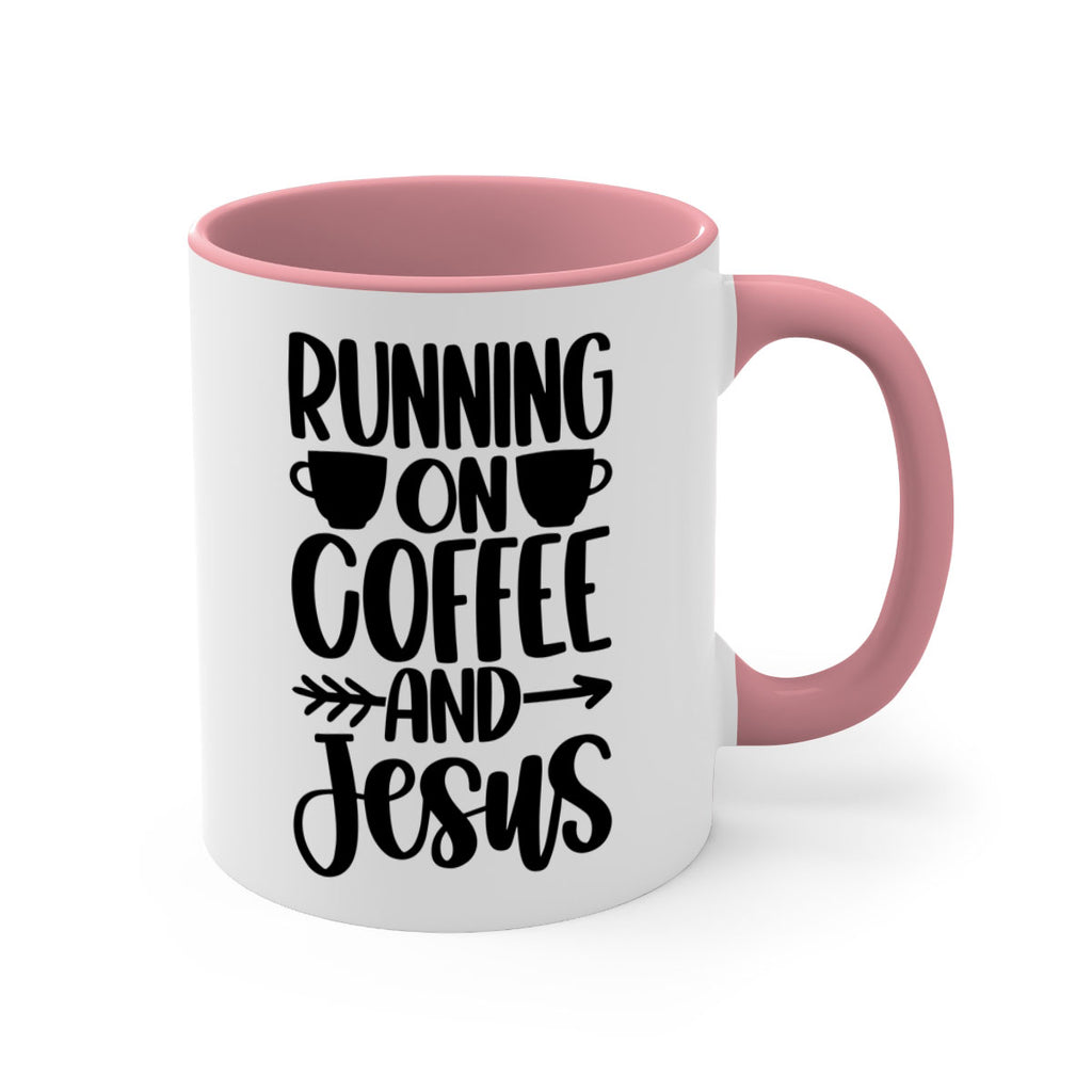 running on coffee and jesus 39#- coffee-Mug / Coffee Cup