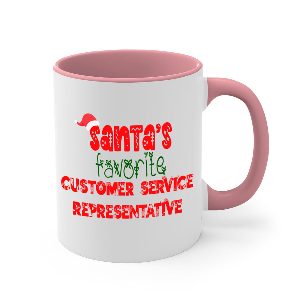 santas favorite customer service representative style 762#- christmas-Mug / Coffee Cup