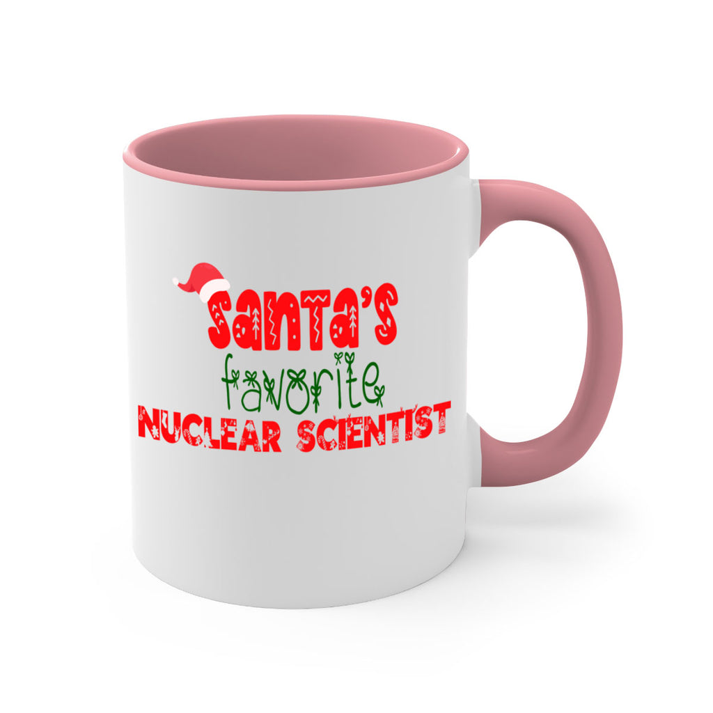 santas favorite nuclear scientist style 976#- christmas-Mug / Coffee Cup
