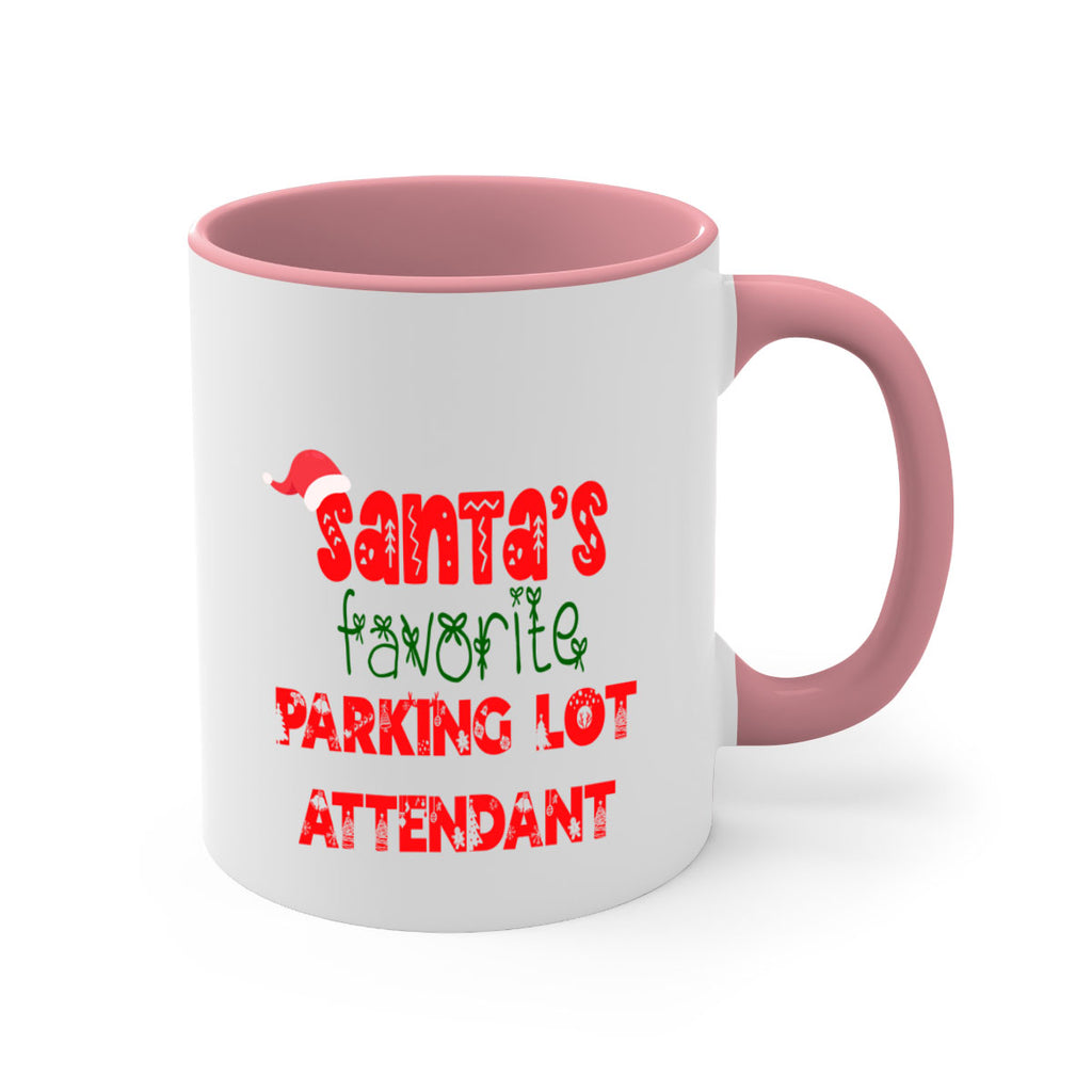 santas favorite parking lot attendant style 999#- christmas-Mug / Coffee Cup