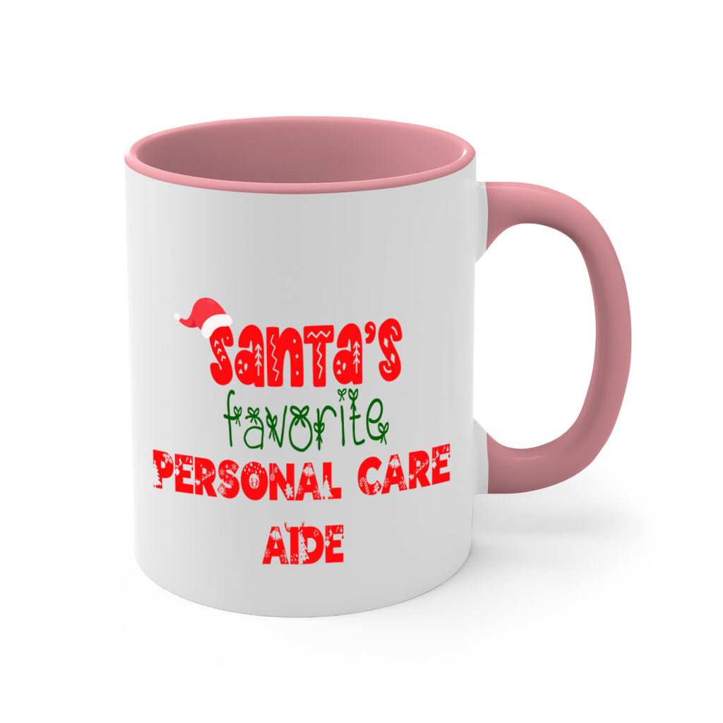 santas favorite personal care aide style 1006#- christmas-Mug / Coffee Cup