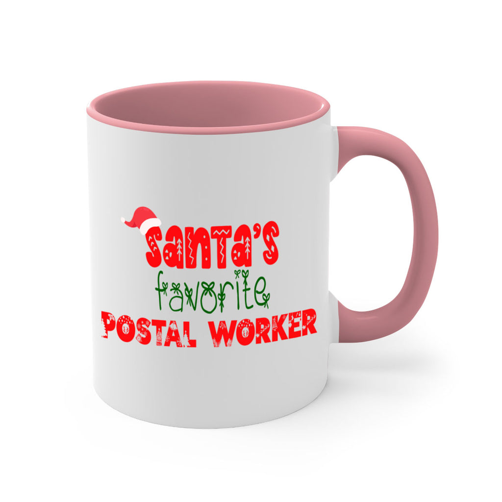 santas favorite postal worker style 1031#- christmas-Mug / Coffee Cup