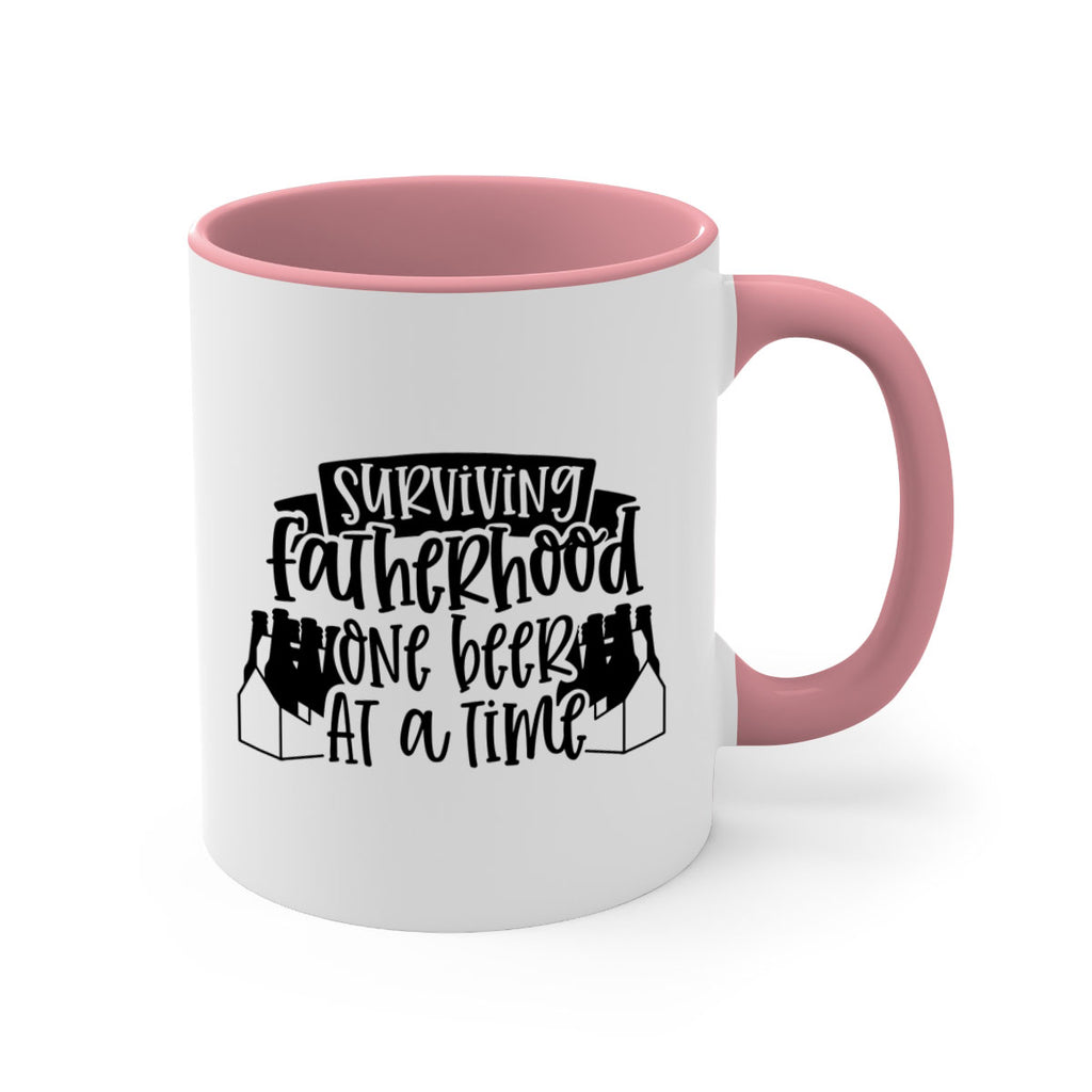 surviving fatherhood one beer at a time 19#- fathers day-Mug / Coffee Cup