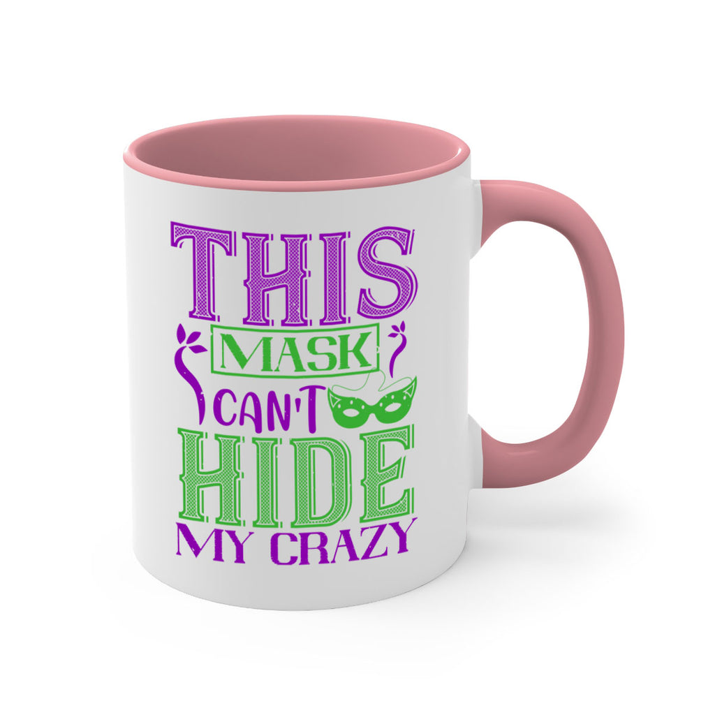 this mask can’t hide my crazy 35#- mardi gras-Mug / Coffee Cup
