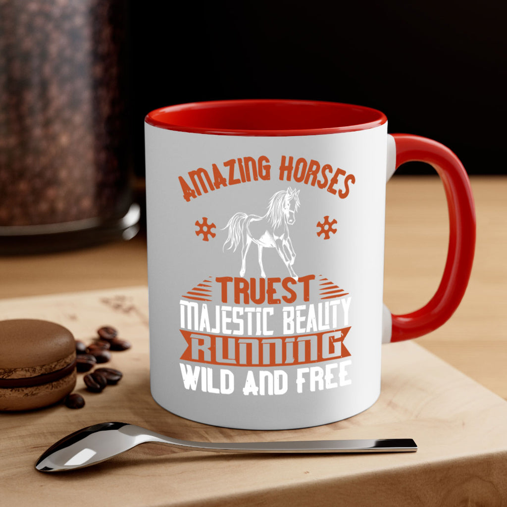 Amazing horses Truest Majestic Beauty Running wild and free Style 23#- horse-Mug / Coffee Cup