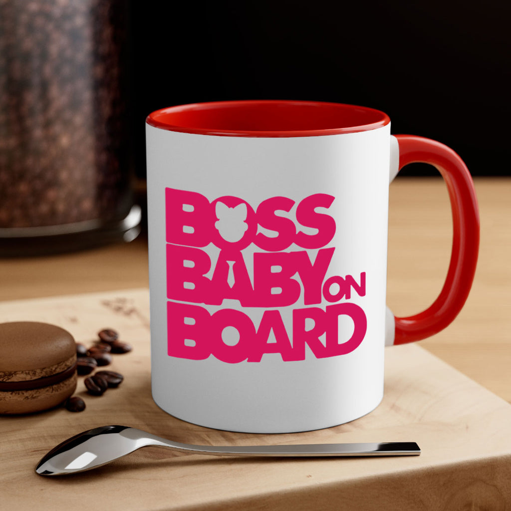 Boss Baby On Board 3#- black words - phrases-Mug / Coffee Cup