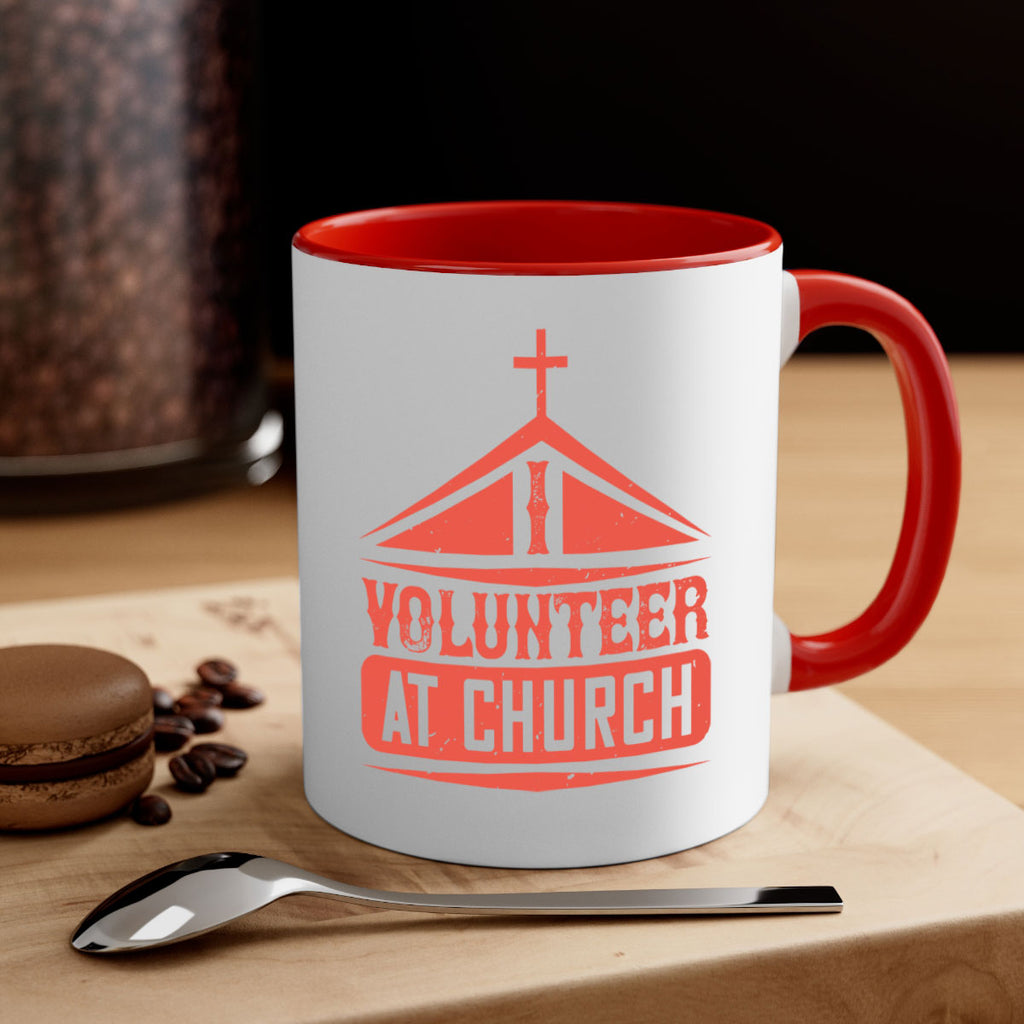 I Volunteer At Church Style 47#-Volunteer-Mug / Coffee Cup