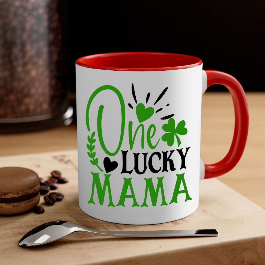 One Lucky Mama Style 148#- St Patricks Day-Mug / Coffee Cup