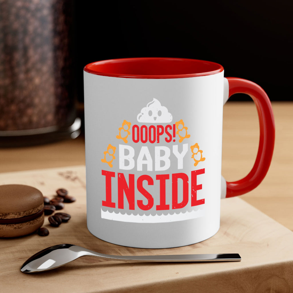 Ooops baby inside Style 24#- baby shower-Mug / Coffee Cup