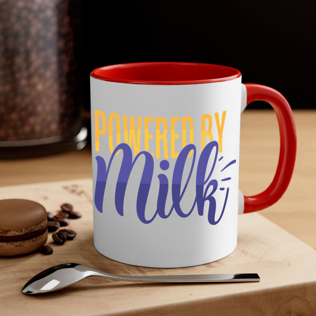 Powered By Milk Style 204#- baby2-Mug / Coffee Cup