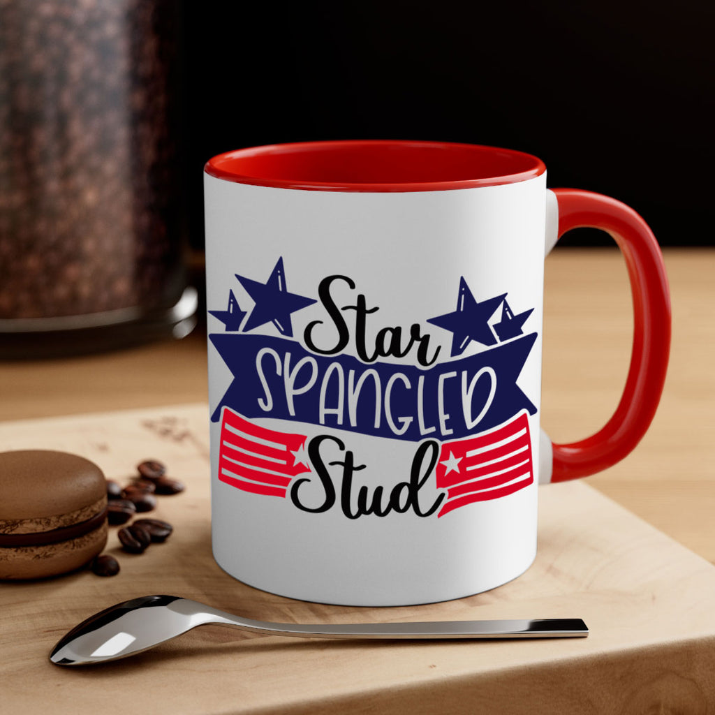 Star Spangled Stud Style 173#- 4th Of July-Mug / Coffee Cup
