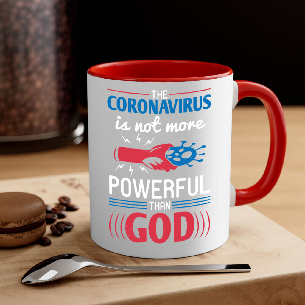 The coronavirus is not more powerful than God Style 21#- corona virus-Mug / Coffee Cup