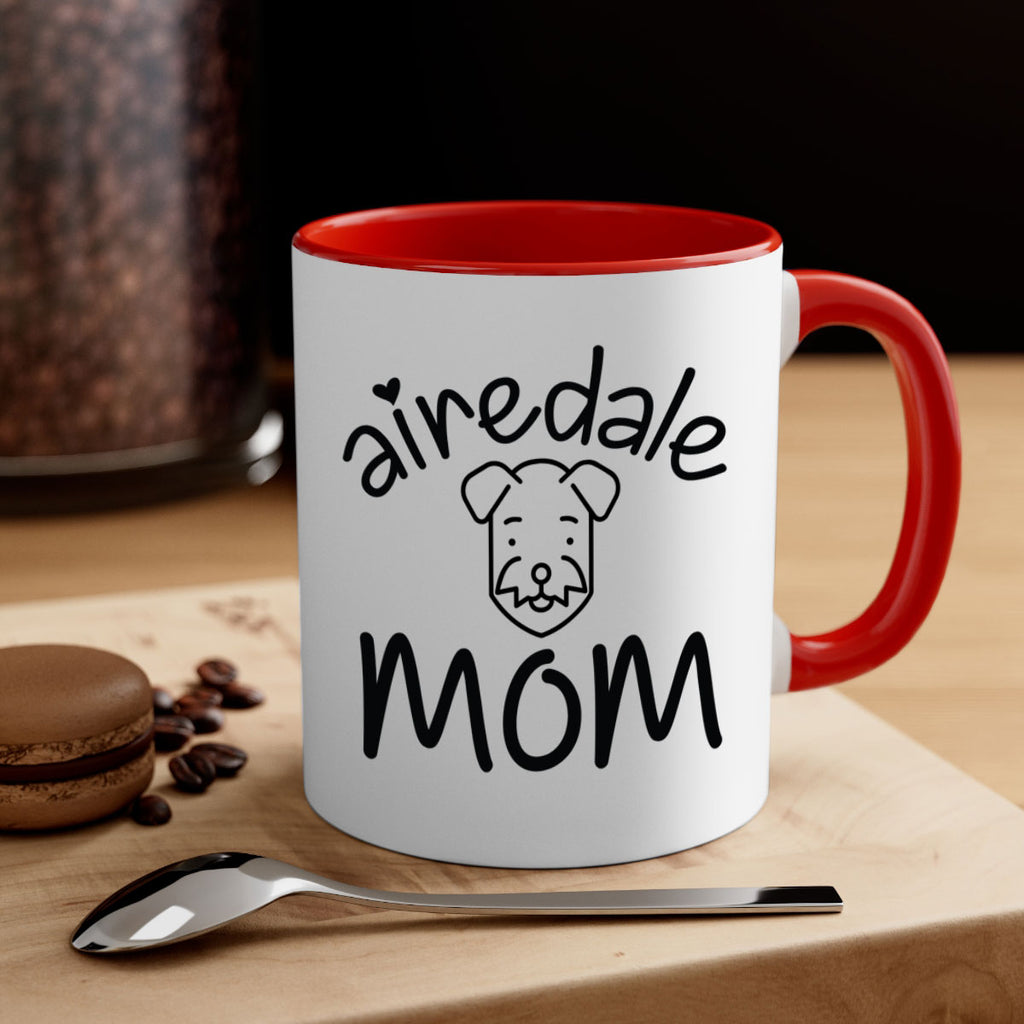 airedale mom 224#- mom-Mug / Coffee Cup