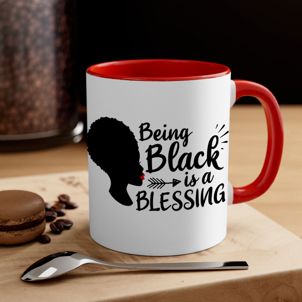 being black is a blessing Style 63#- Black women - Girls-Mug / Coffee Cup