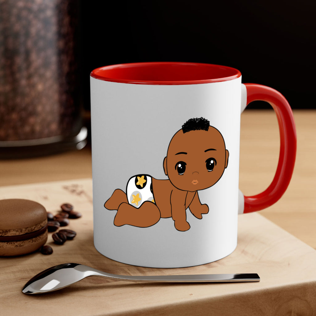 black baby boy 6#- Black men - Boys-Mug / Coffee Cup