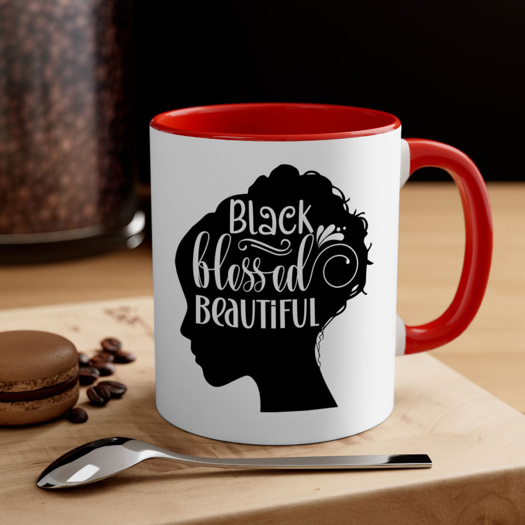 black blessed beautiful Style 62#- Black women - Girls-Mug / Coffee Cup