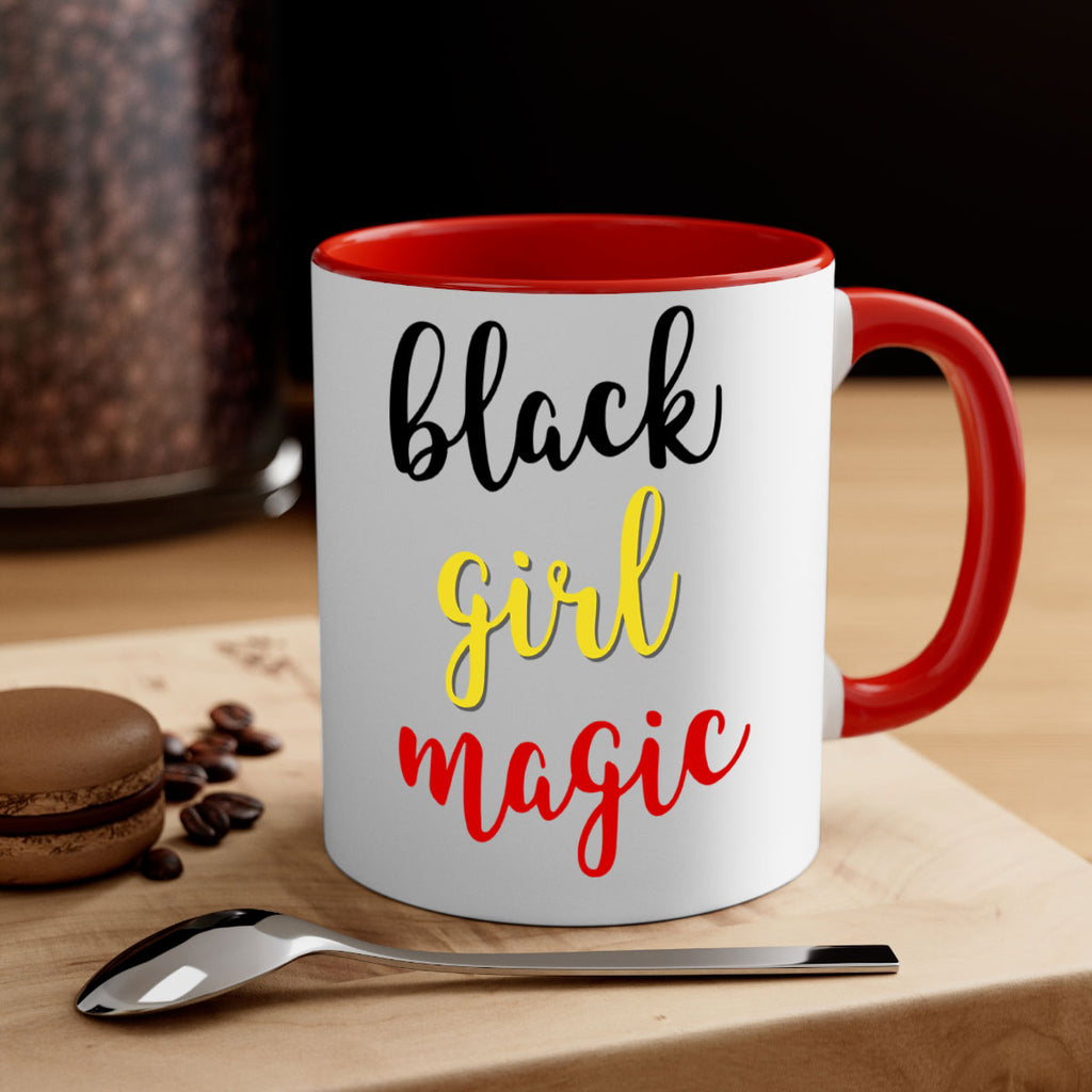 black girl magic color 246#- black words - phrases-Mug / Coffee Cup