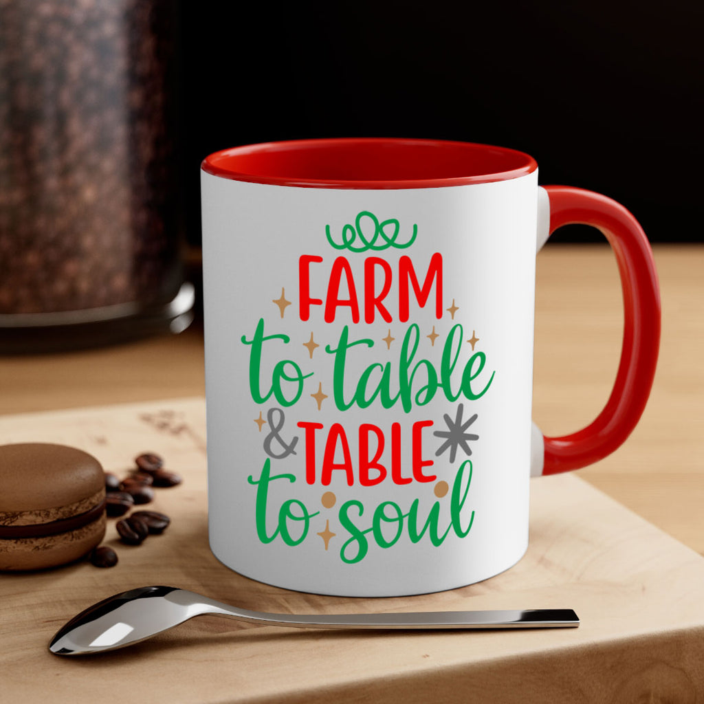 farm to table & table to soul style 209#- christmas-Mug / Coffee Cup