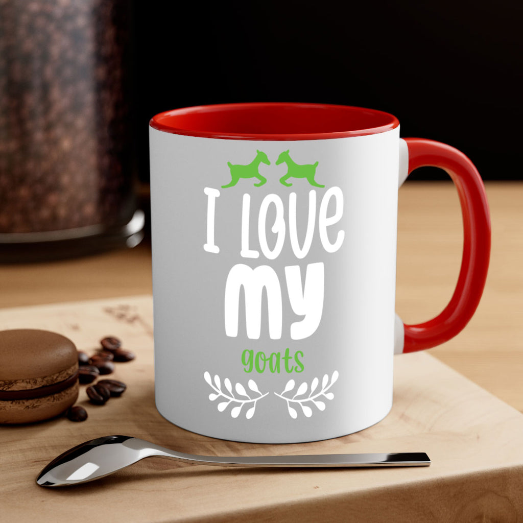 i love my goats style 336#- christmas-Mug / Coffee Cup