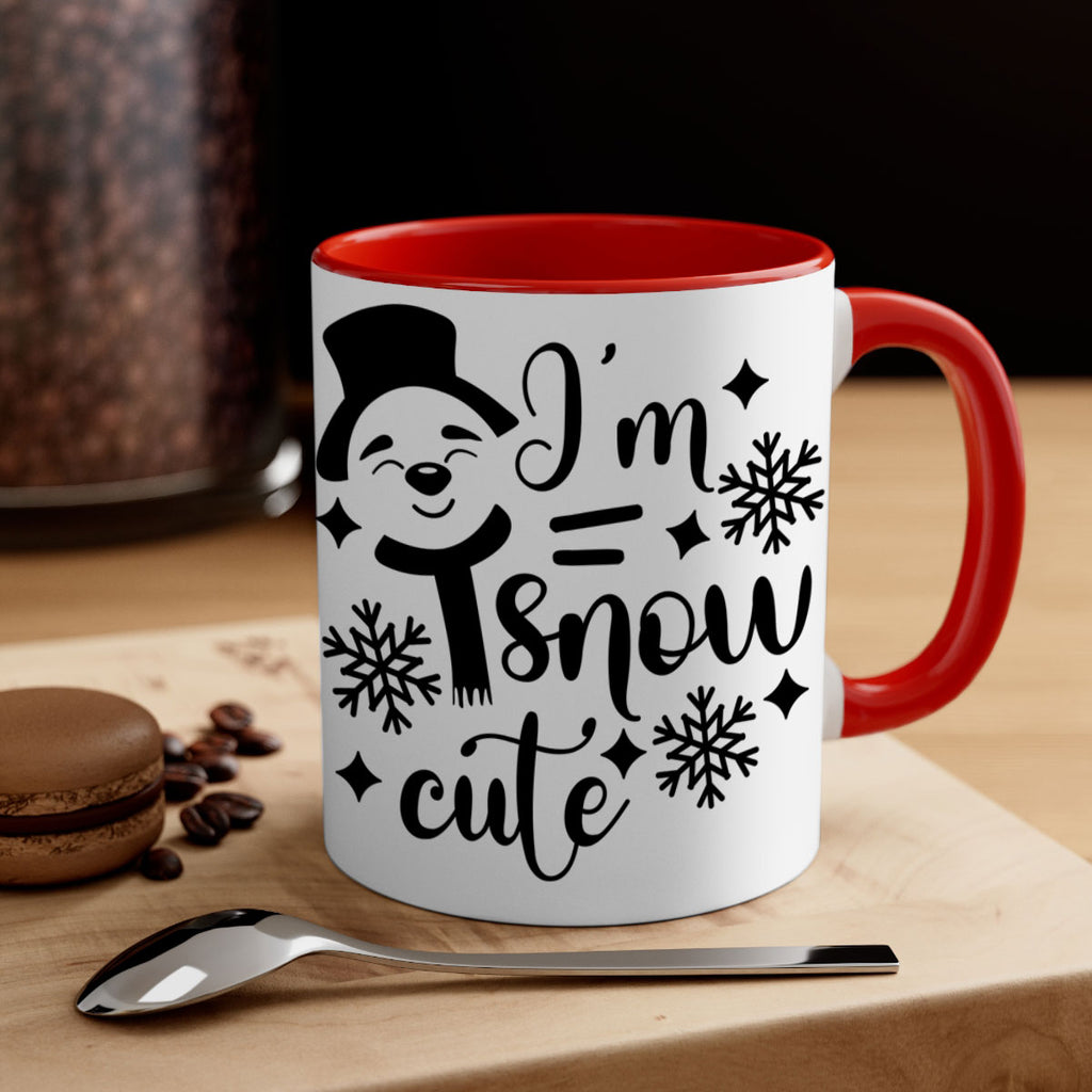 i'm snow cute style 357#- christmas-Mug / Coffee Cup