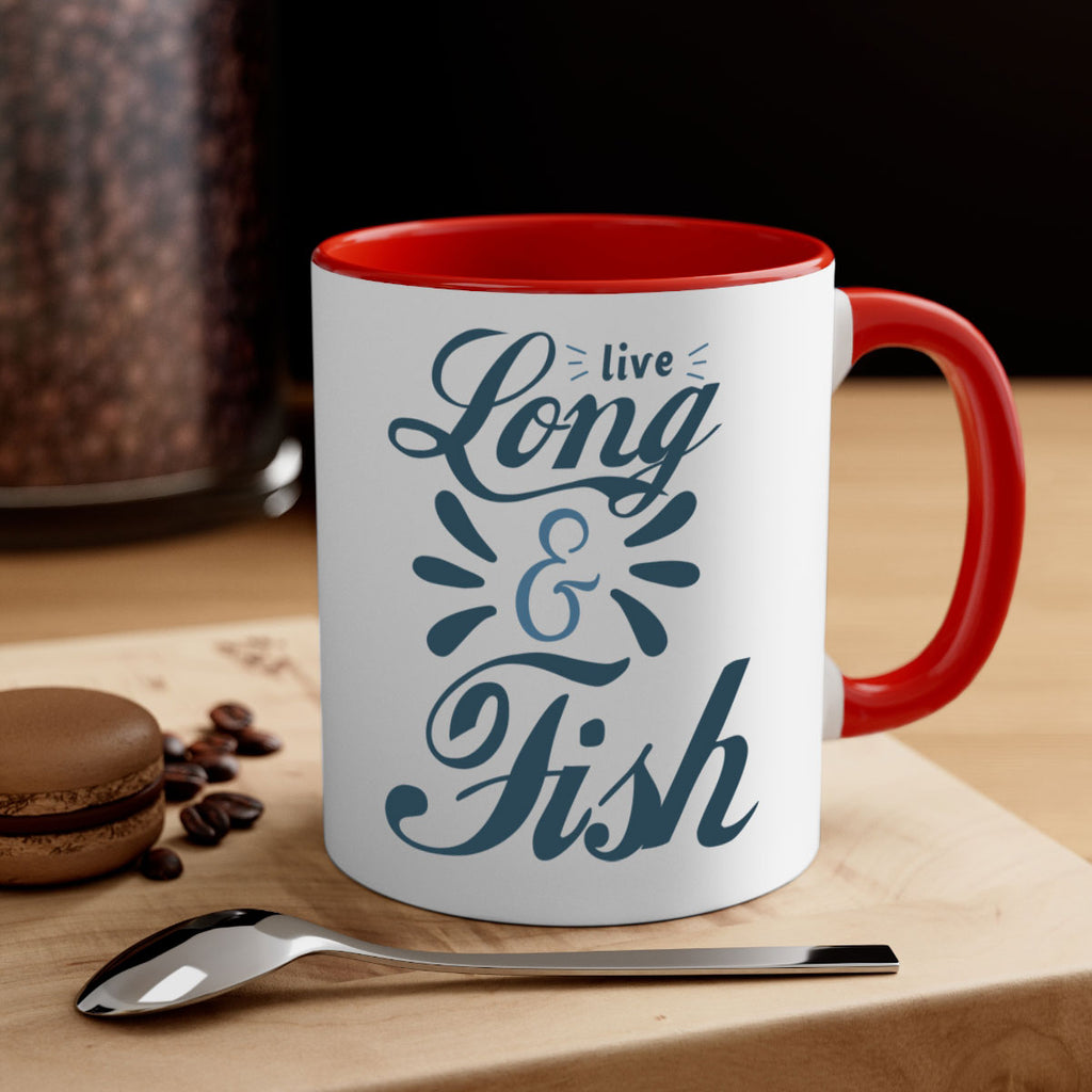 live long fish 62#- fishing-Mug / Coffee Cup