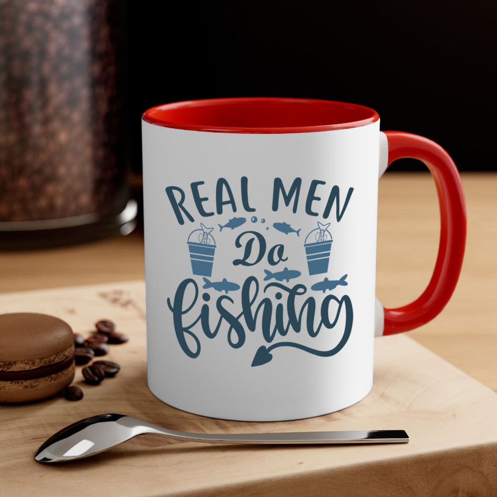 real man do fishing 44#- fishing-Mug / Coffee Cup