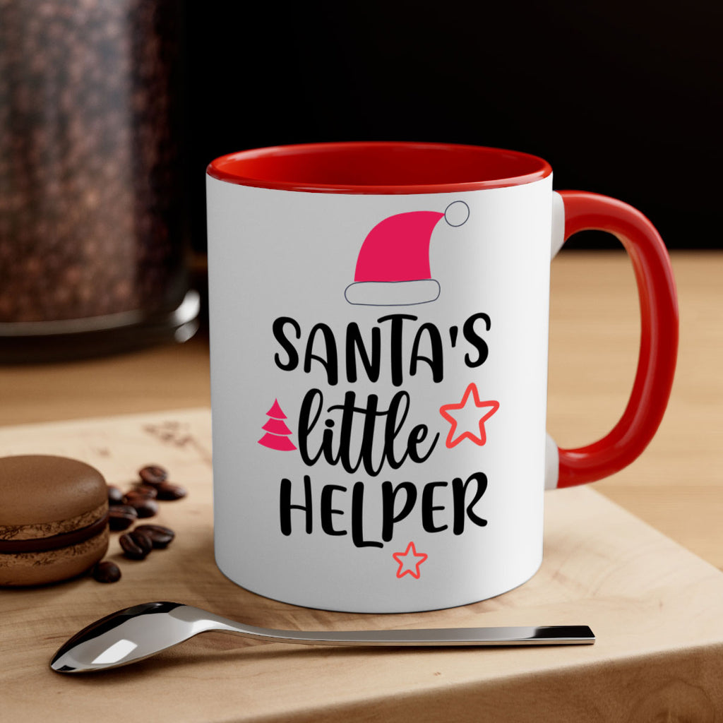 santa's little helper style 614#- christmas-Mug / Coffee Cup