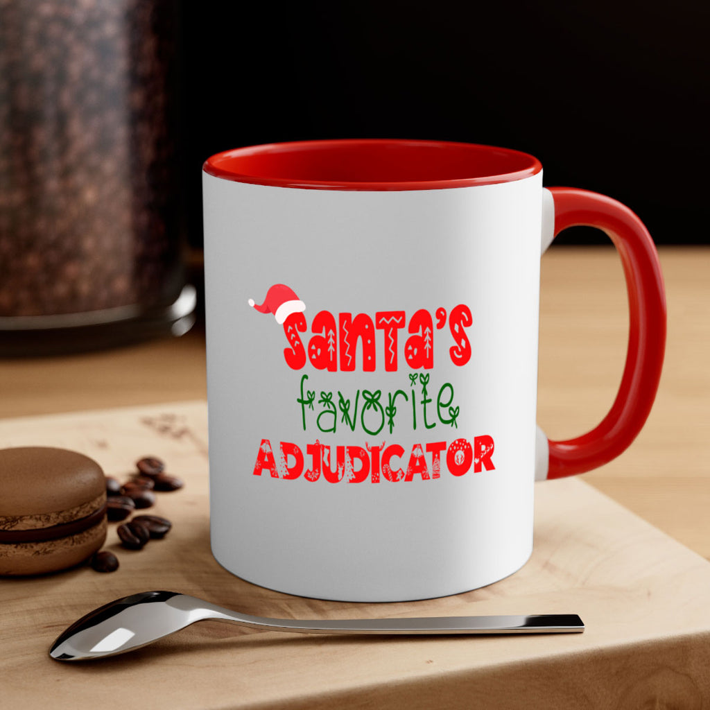 santas favorite adjudicator style 622#- christmas-Mug / Coffee Cup