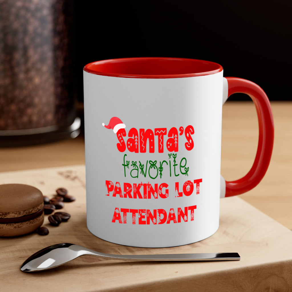 santas favorite parking lot attendant style 999#- christmas-Mug / Coffee Cup