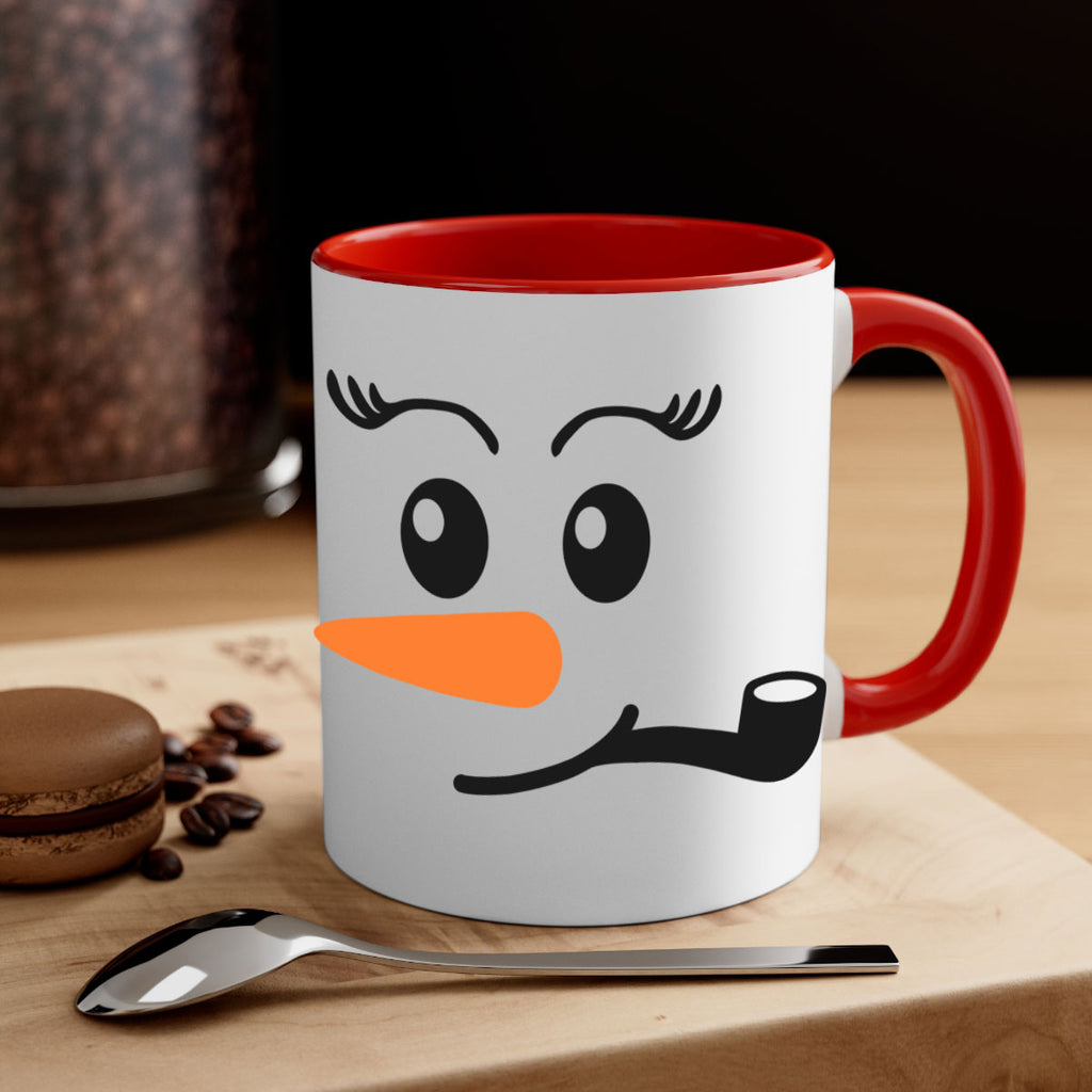 snowman face 6#- christmas-Mug / Coffee Cup