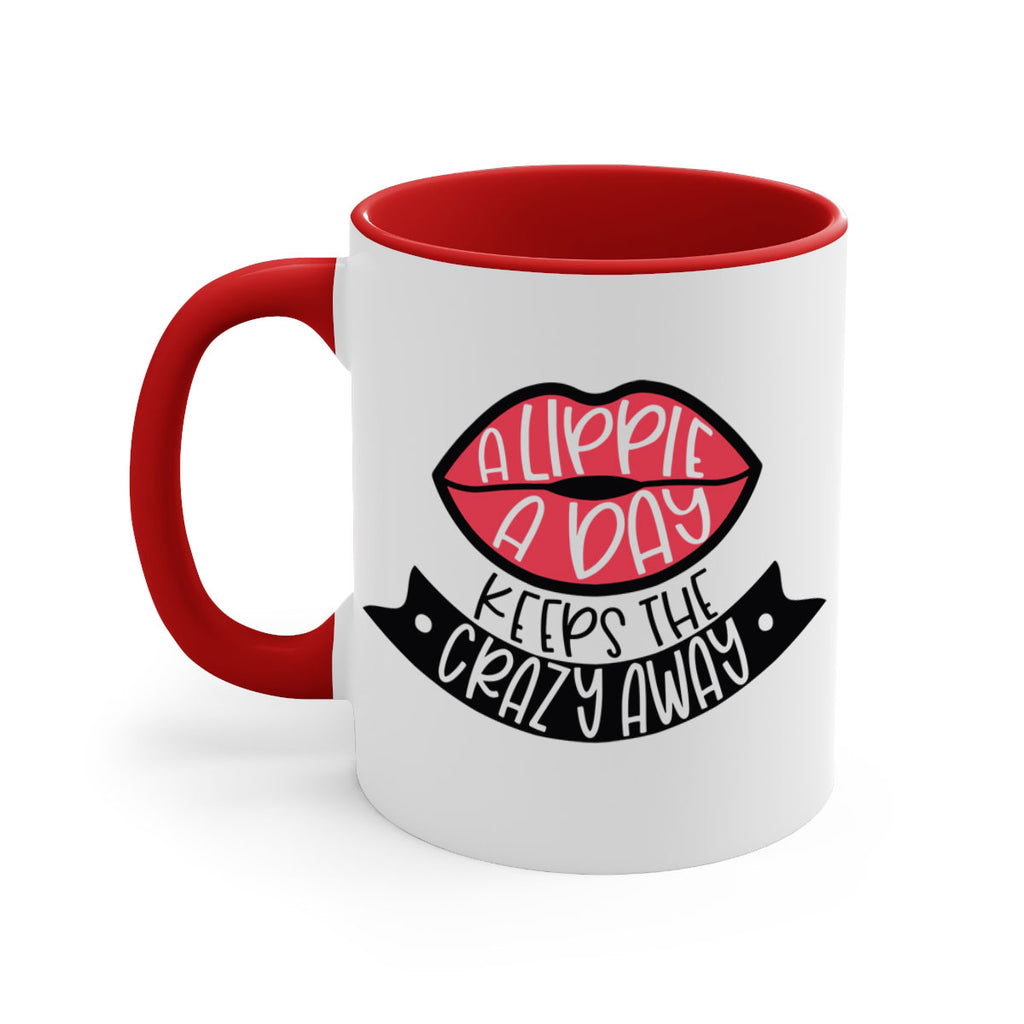 A Lippie A Day Keeps The Crazy Away Style 149#- makeup-Mug / Coffee Cup