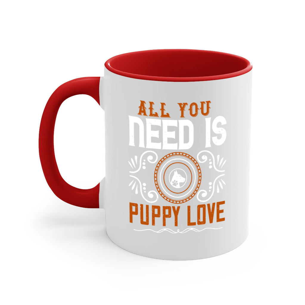 All you need is puppy love Style 155#- Dog-Mug / Coffee Cup