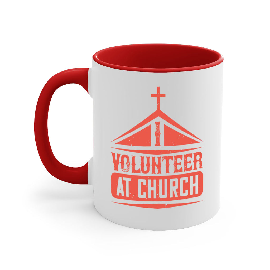 I Volunteer At Church Style 47#-Volunteer-Mug / Coffee Cup