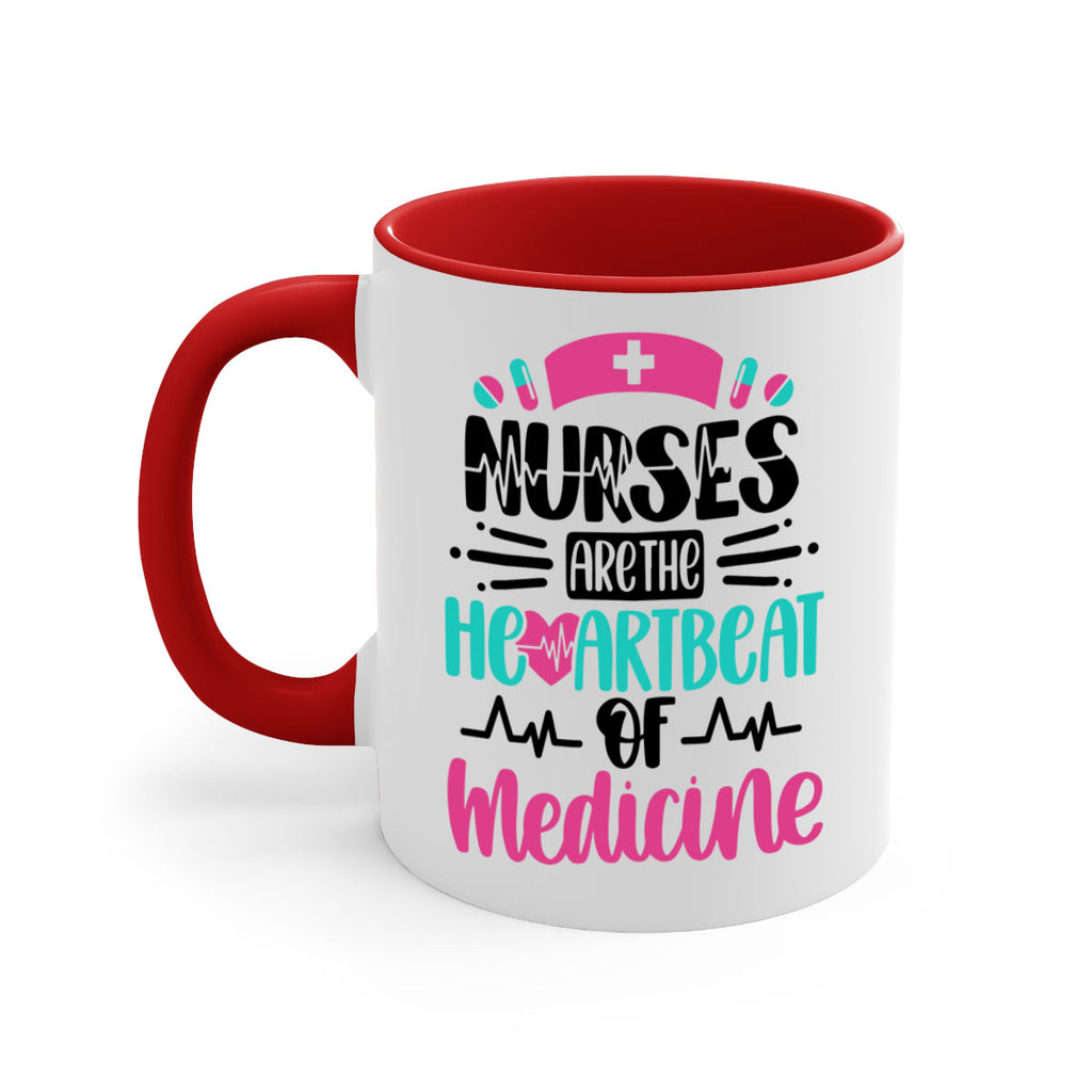 Nurses Are The Heartbeat Style Style 90#- nurse-Mug / Coffee Cup