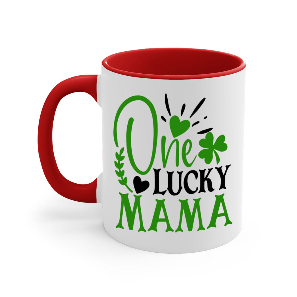 One Lucky Mama Style 148#- St Patricks Day-Mug / Coffee Cup