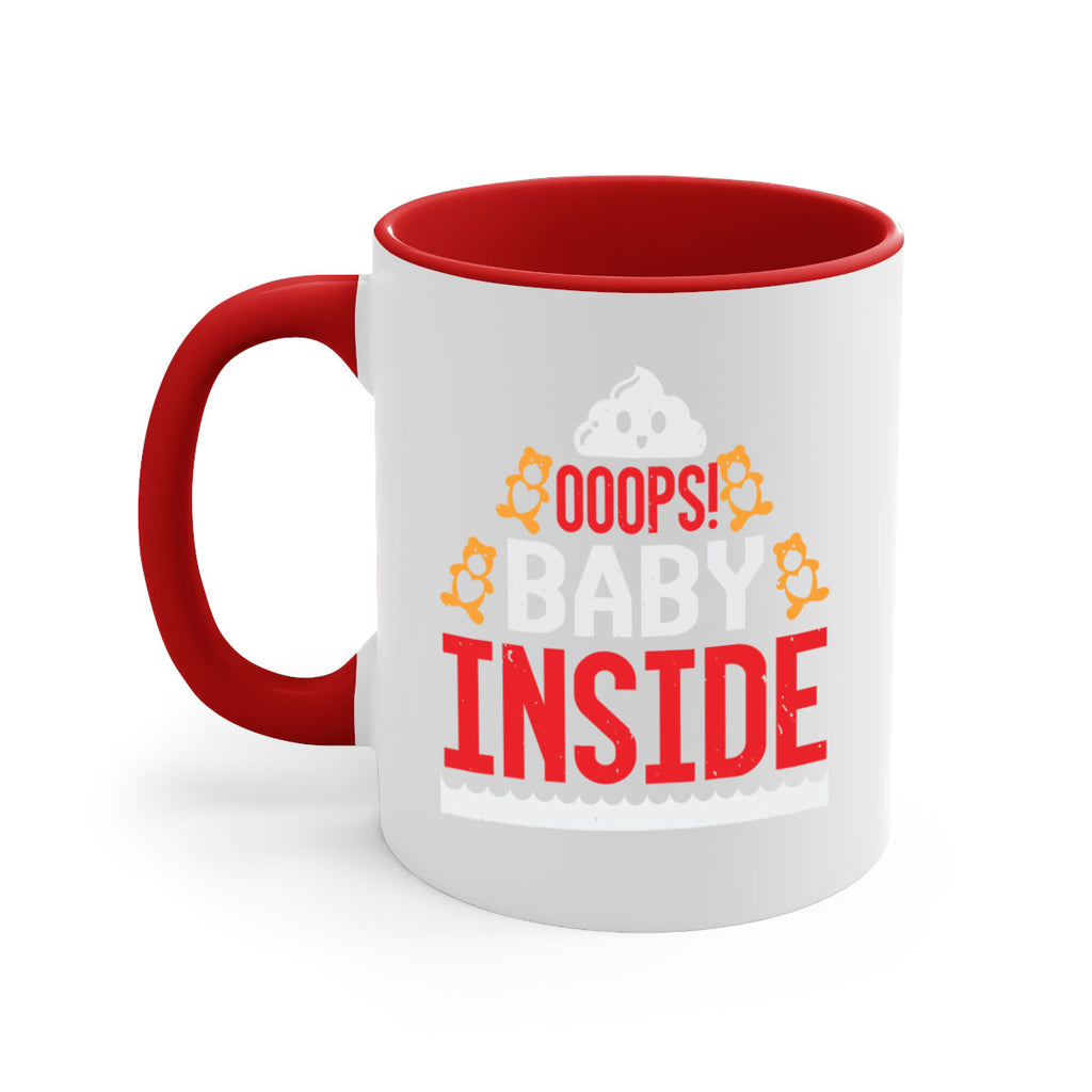Ooops baby inside Style 24#- baby shower-Mug / Coffee Cup