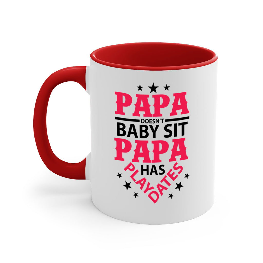 Papa Doesnt baby sit papa 117#- grandpa-Mug / Coffee Cup