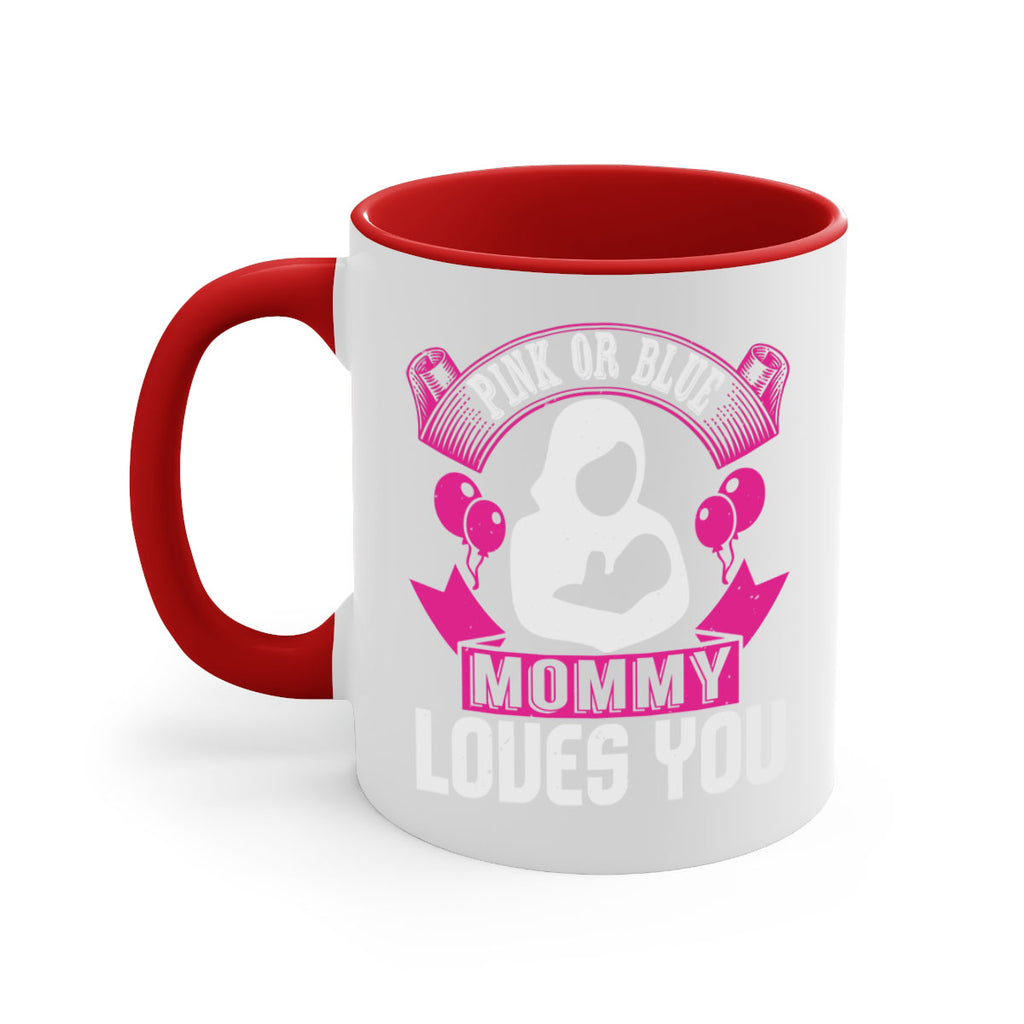 Pink or Blue Monny Loves You Style 178#- baby2-Mug / Coffee Cup