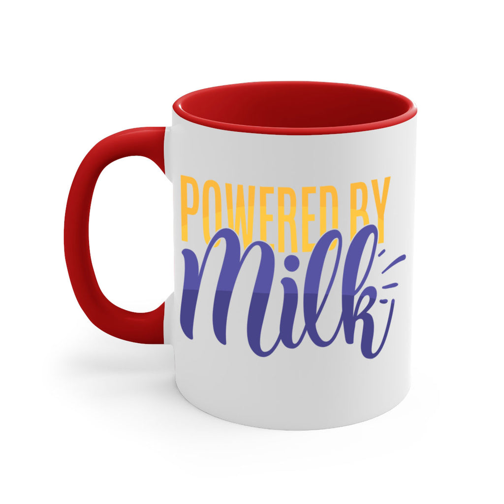 Powered By Milk Style 204#- baby2-Mug / Coffee Cup