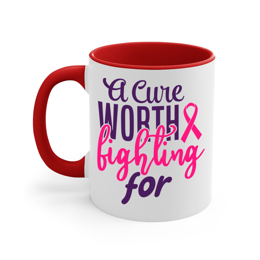 a cure worth fighting for Style 17#- breast cancer-Mug / Coffee Cup