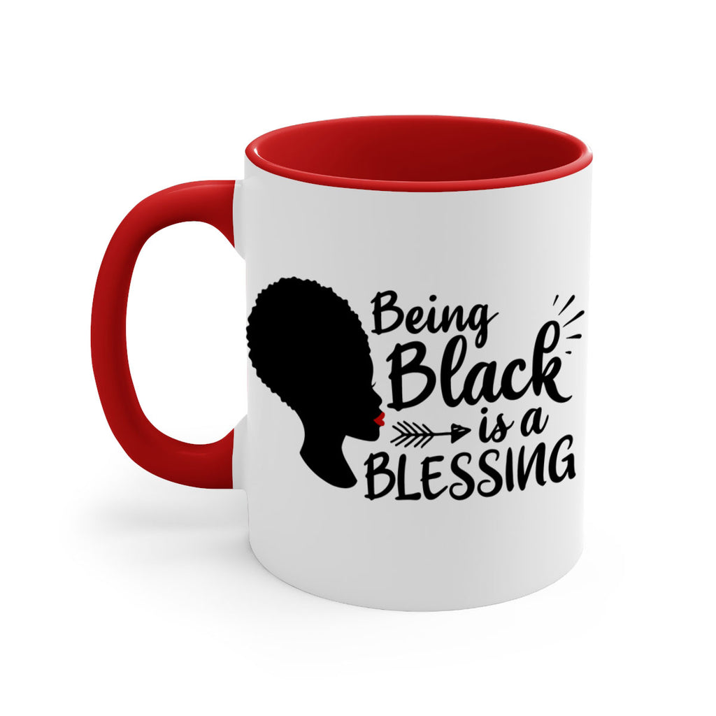 being black is a blessing Style 63#- Black women - Girls-Mug / Coffee Cup