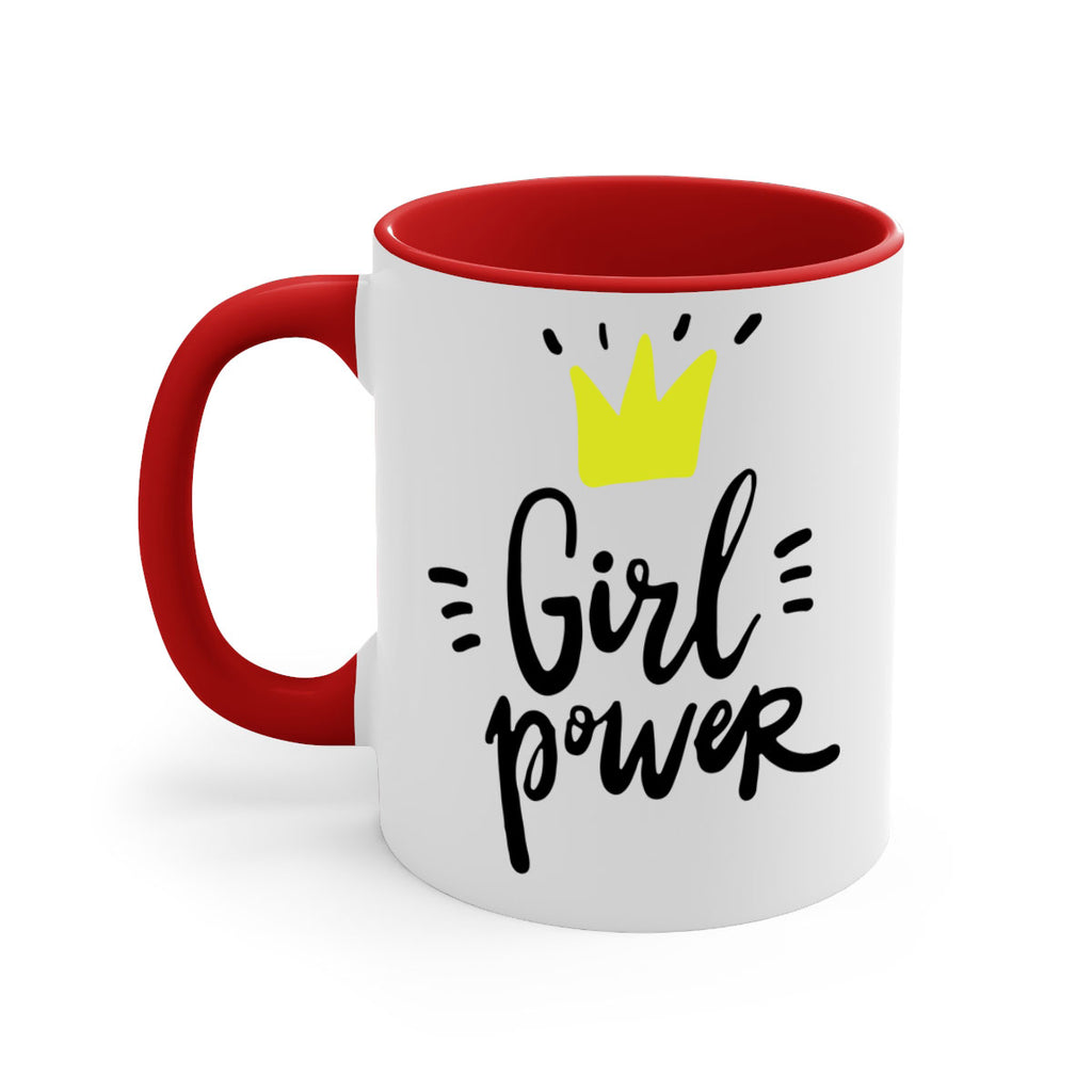 girl power crown 35#- Black women - Girls-Mug / Coffee Cup