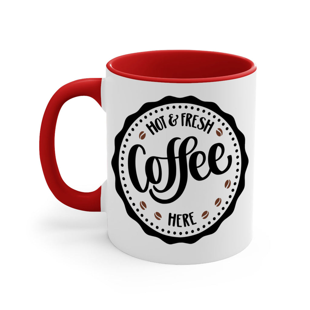 hot fresh coffee here 113#- coffee-Mug / Coffee Cup