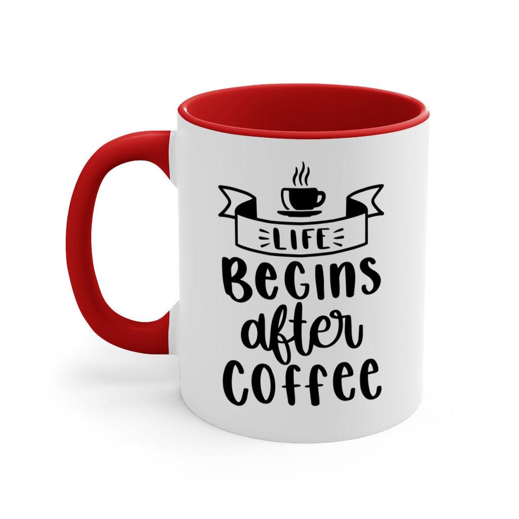 life begins after coffee 79#- coffee-Mug / Coffee Cup